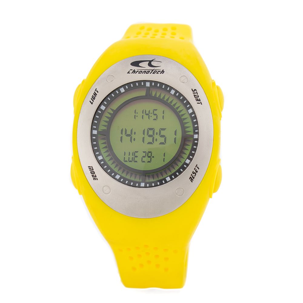 Bicolor Rubber Digital Watch
