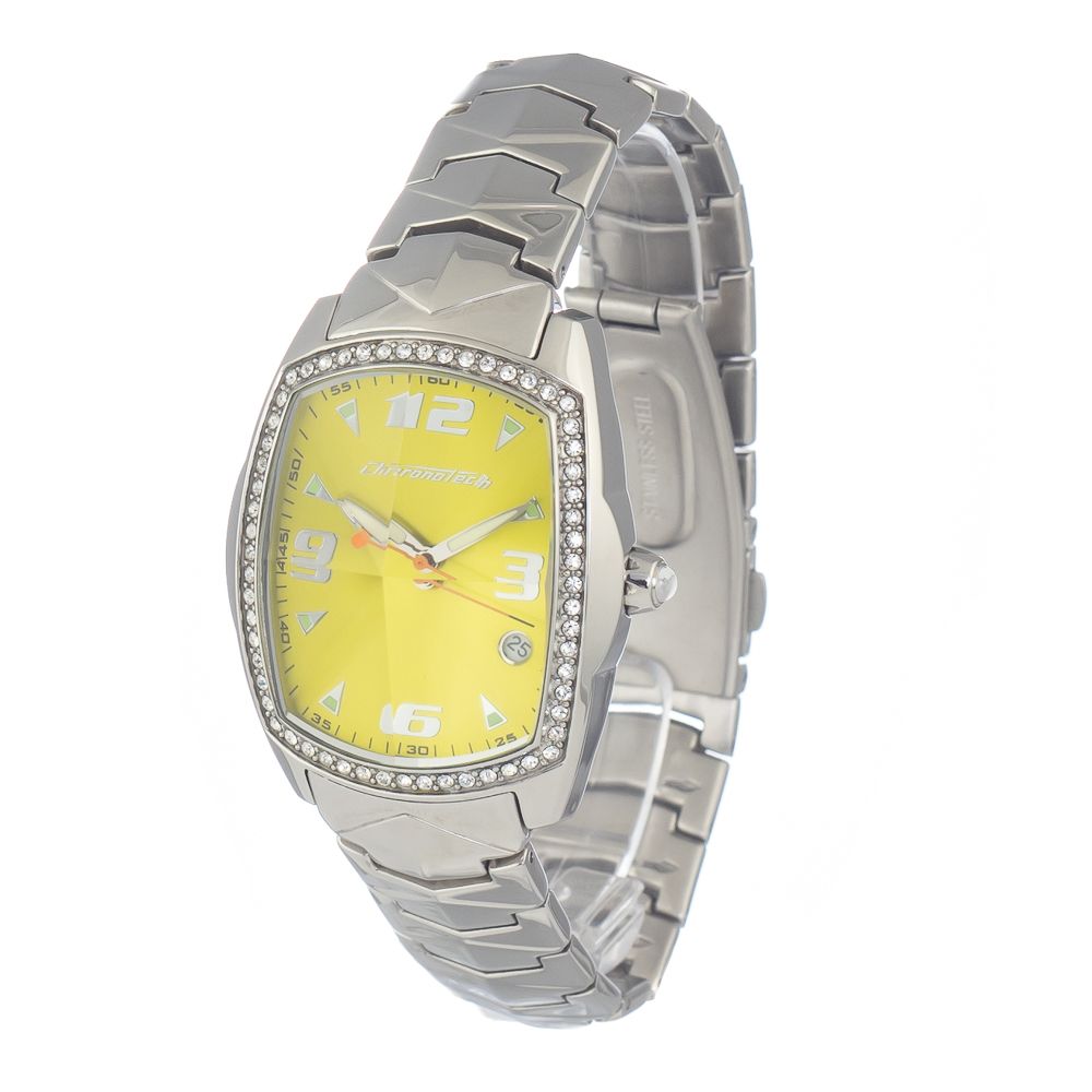 Silver Stainless Steel Dress Watch