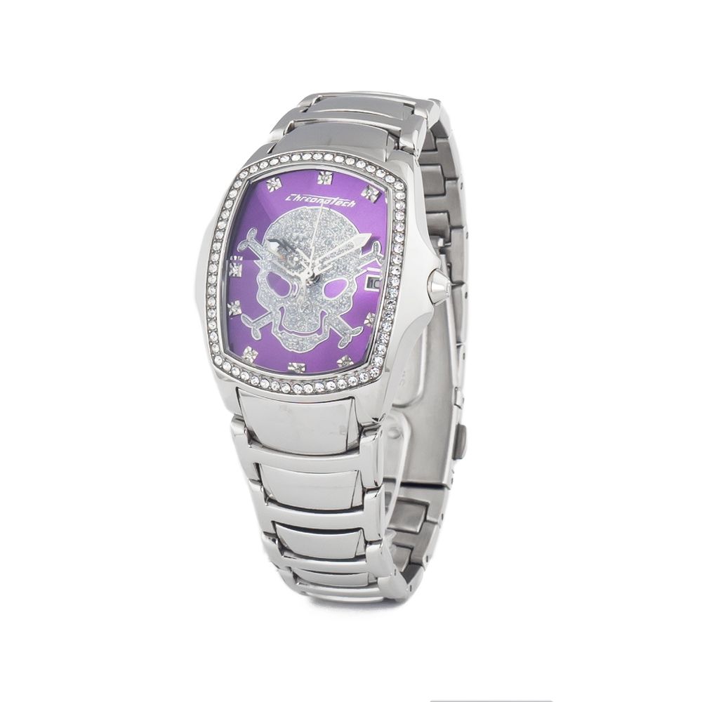 Silver Stainless Steel Dress Watch