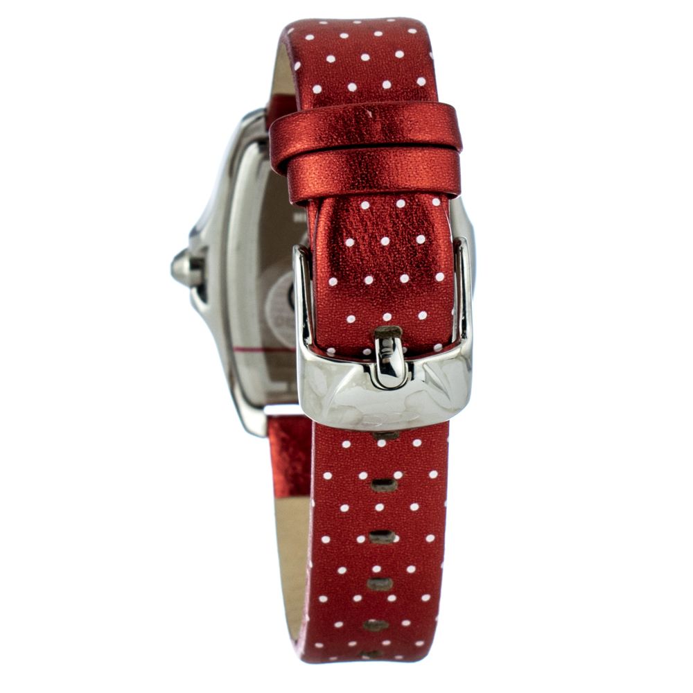 Multicolor Leather Dress Watch