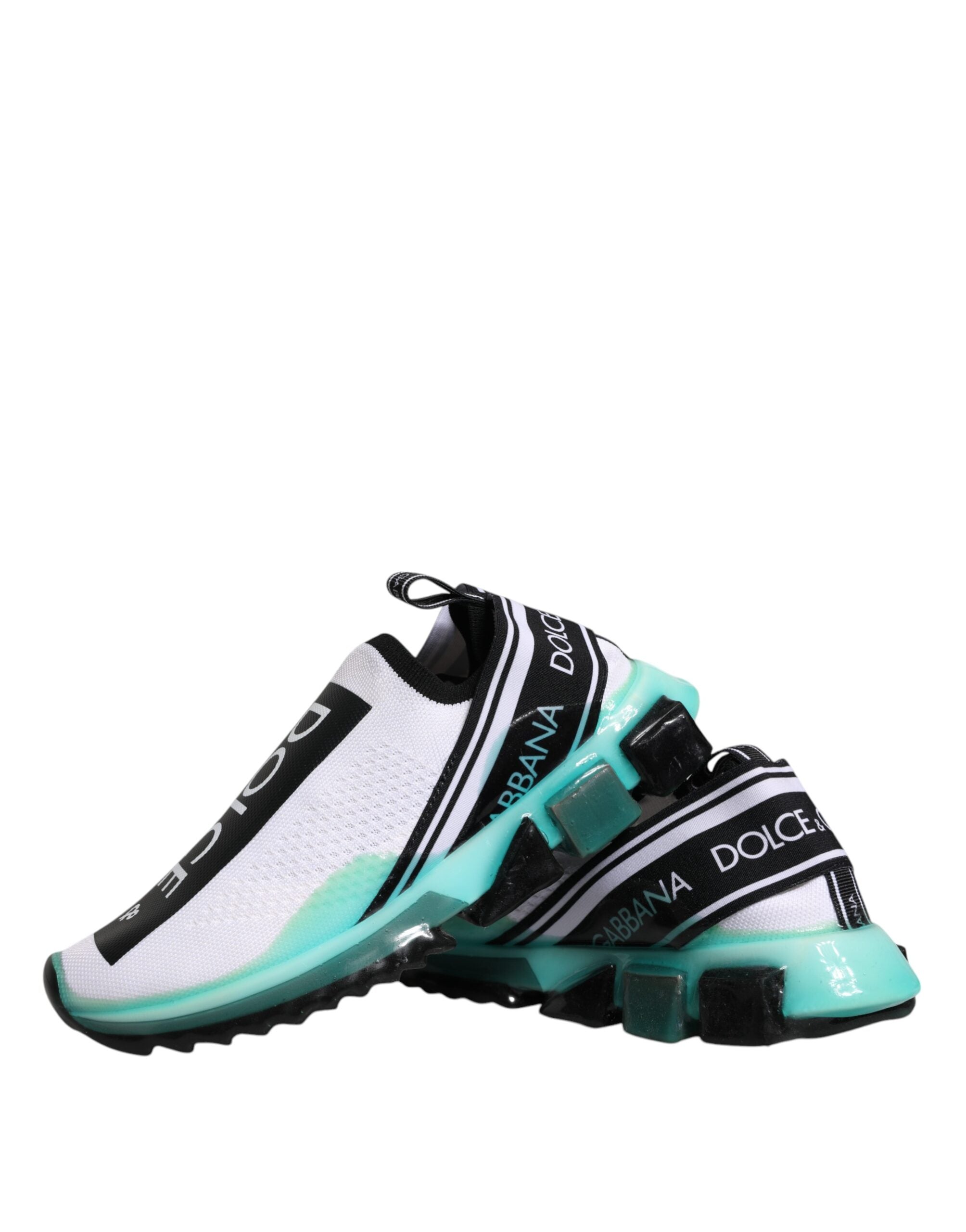 Bílo-modré nazouvací tenisky Sorrento