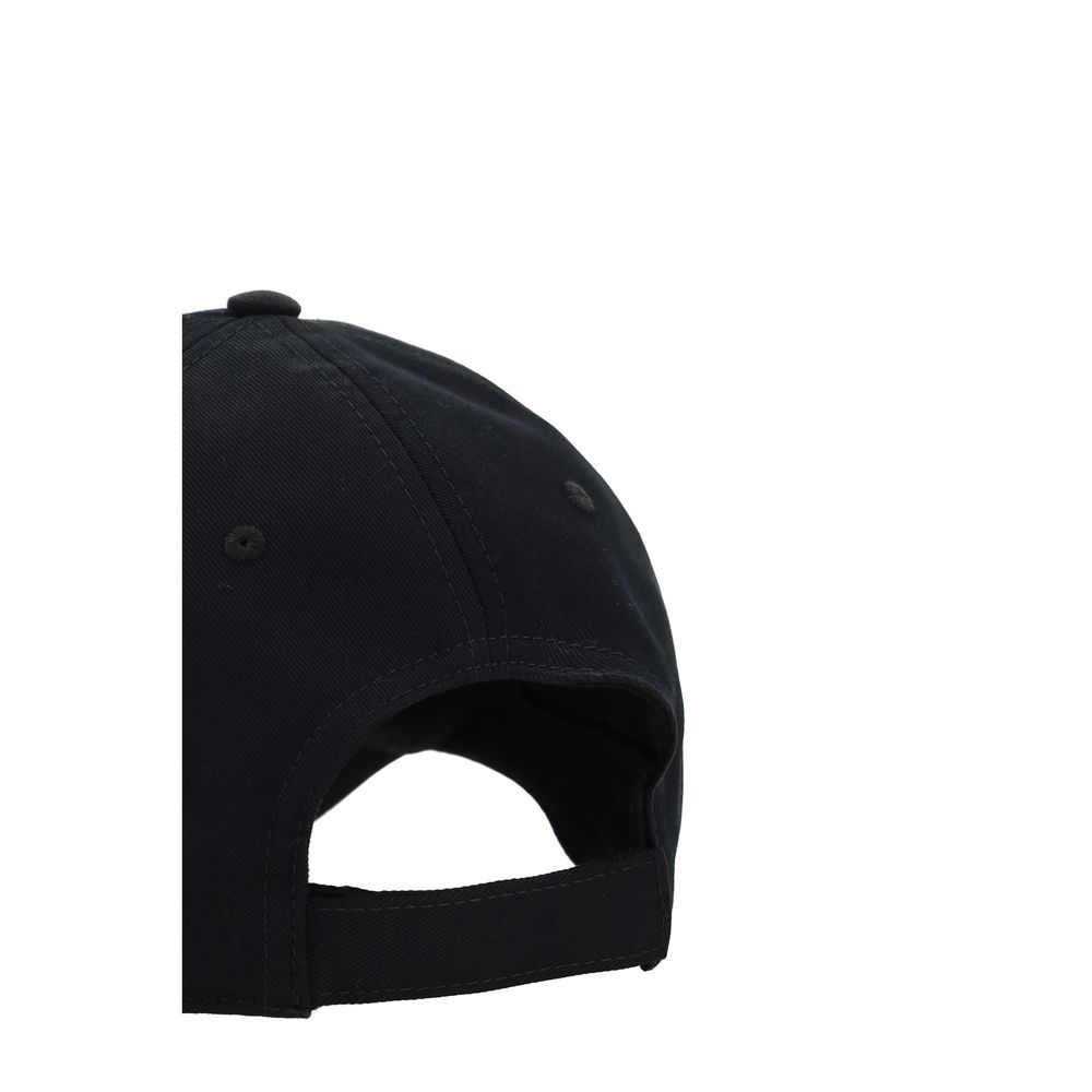 Black Cotton Cap (Baseball Hat)