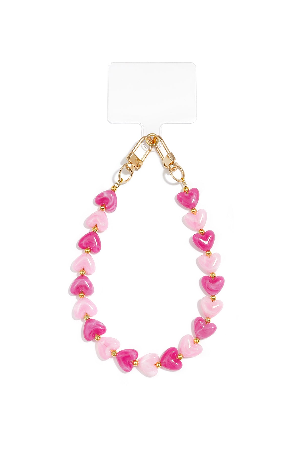 Phone Chain Heart Sweet Acrylic Daily Accessories