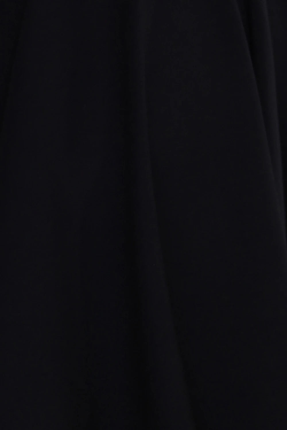 Unique dress with longer back – Black