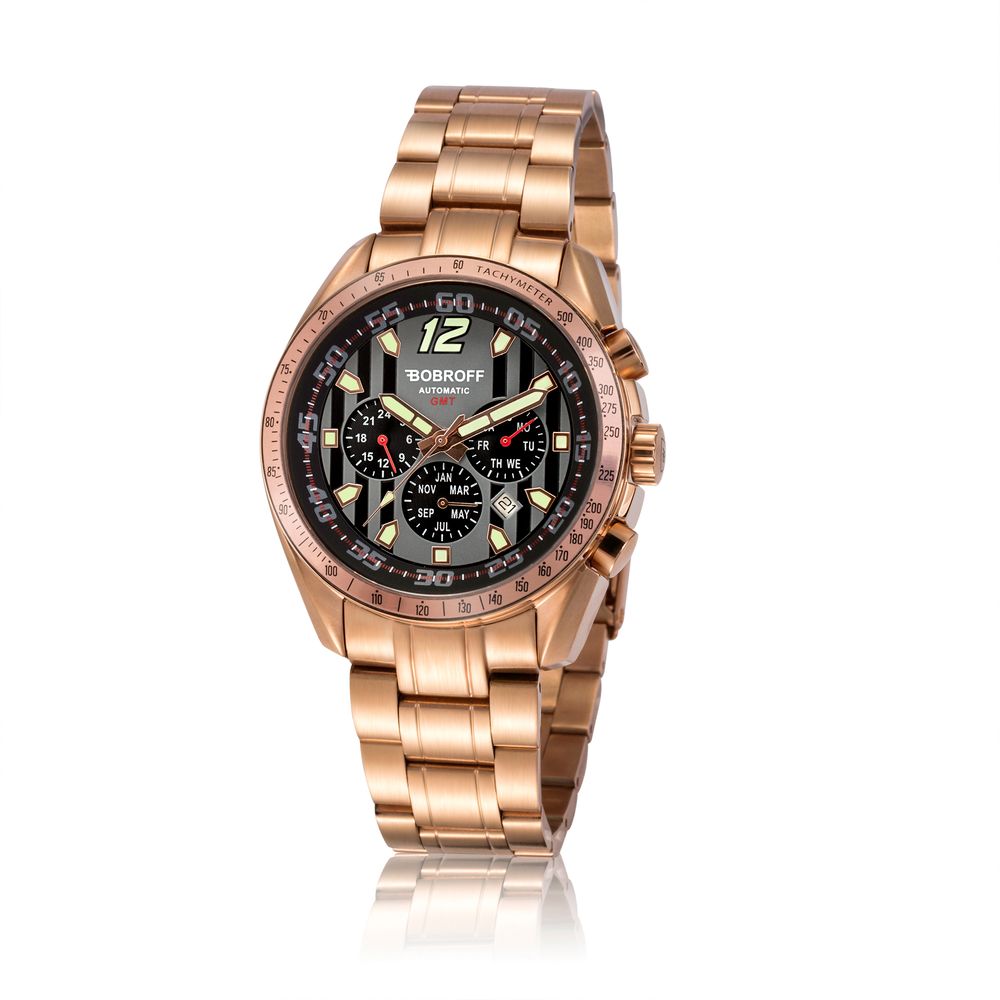 Bronze Stainless Steel Dress Watch