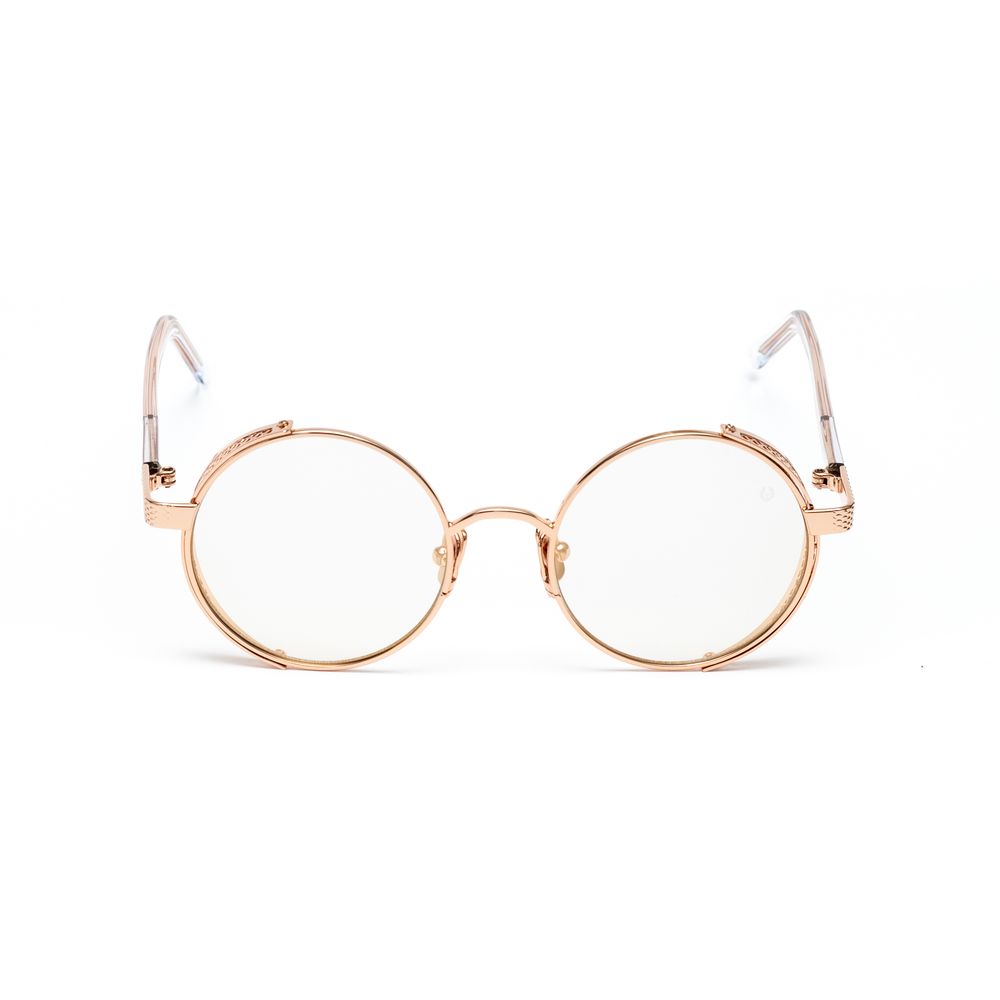 Zlaté titanové sluneční brýle