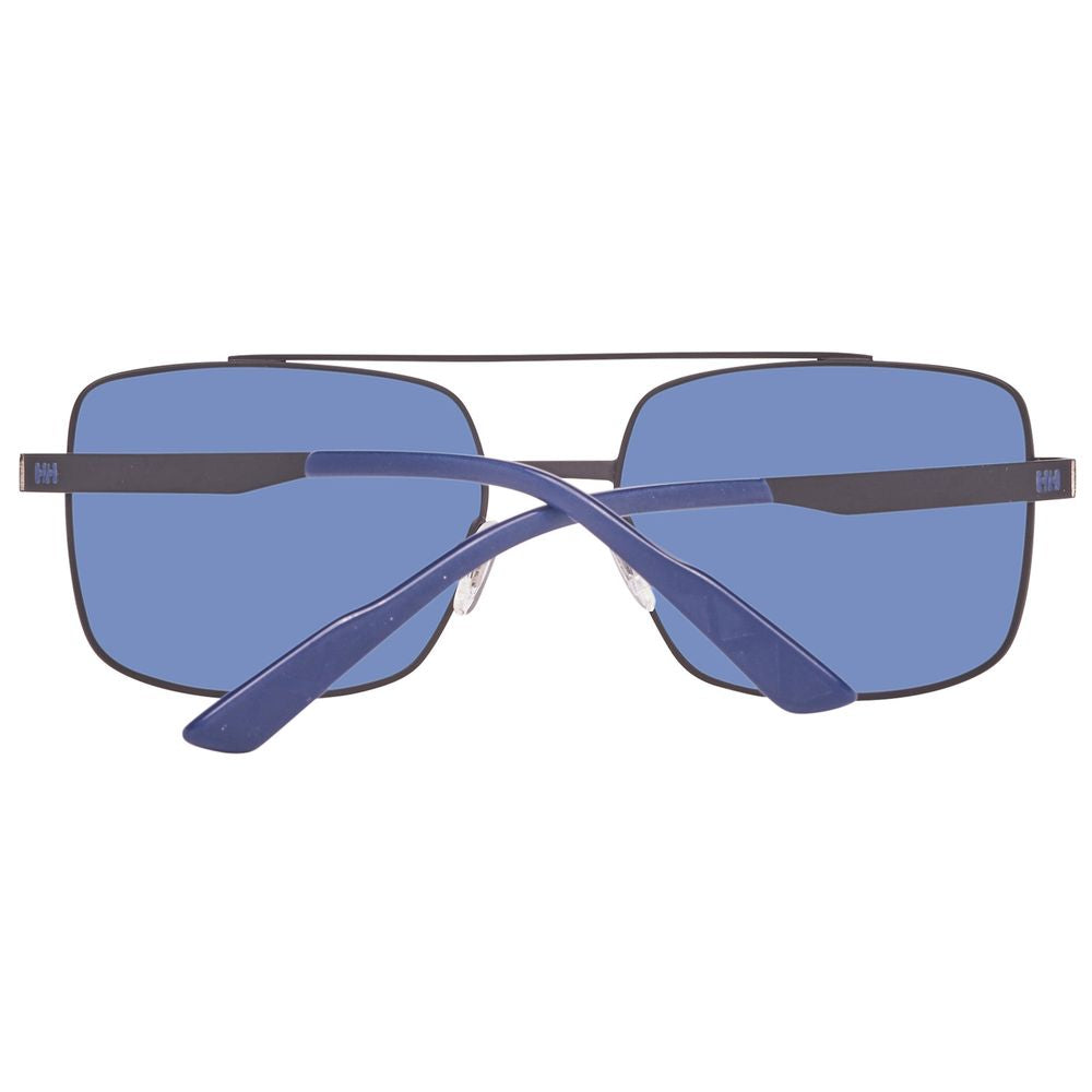 Černé kovové sluneční brýle