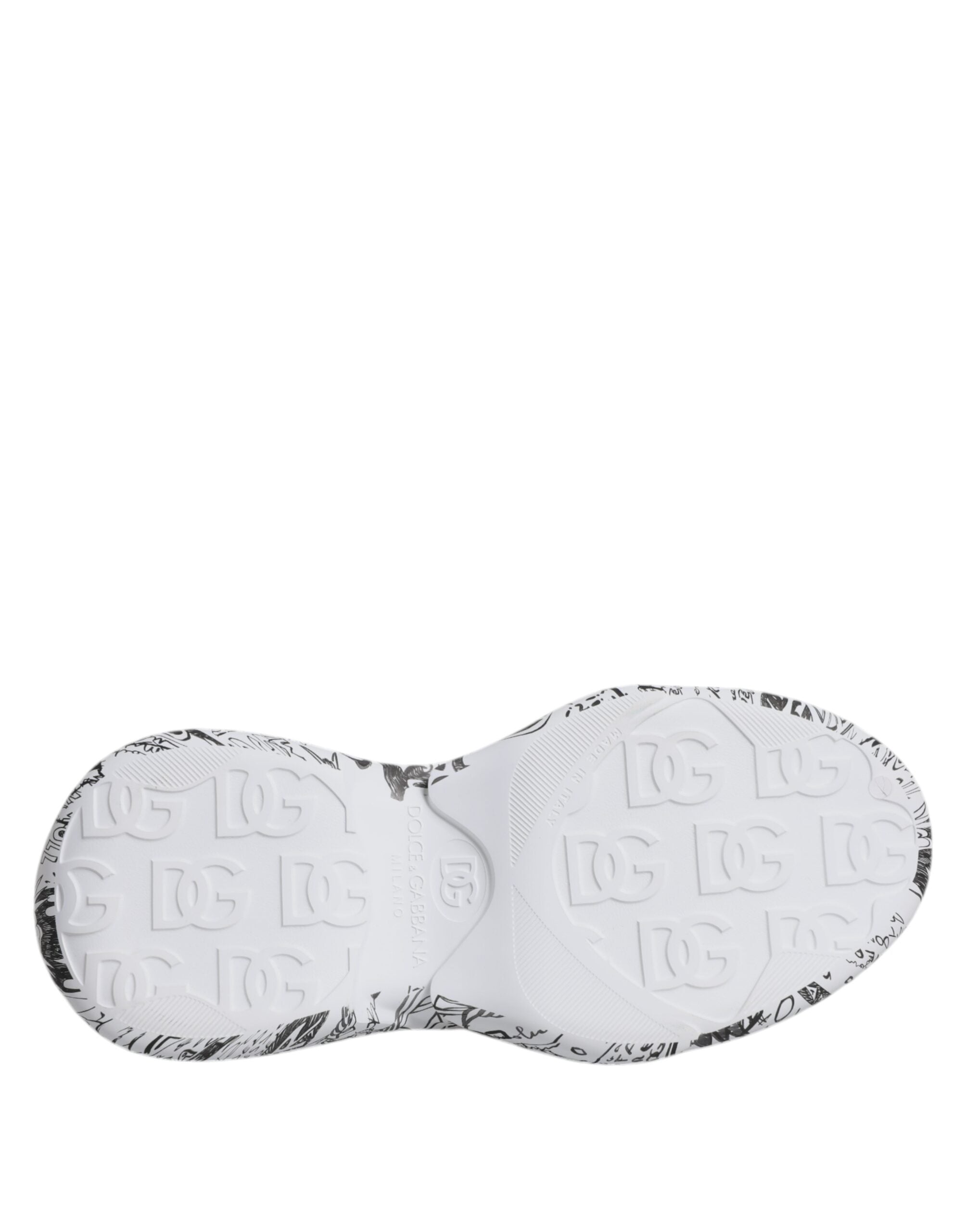 Bílé černé graffiti tenisky Daymaster