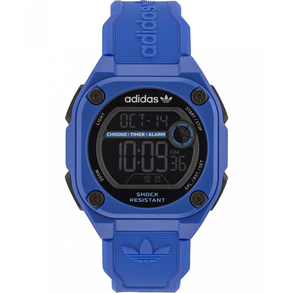 Blue Synthetic Digital Watch