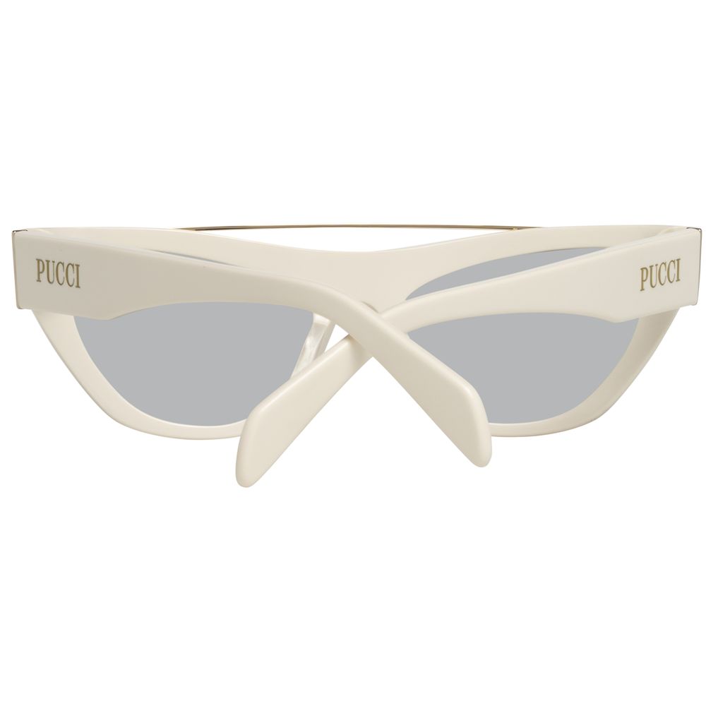 White Metal Sunglasses