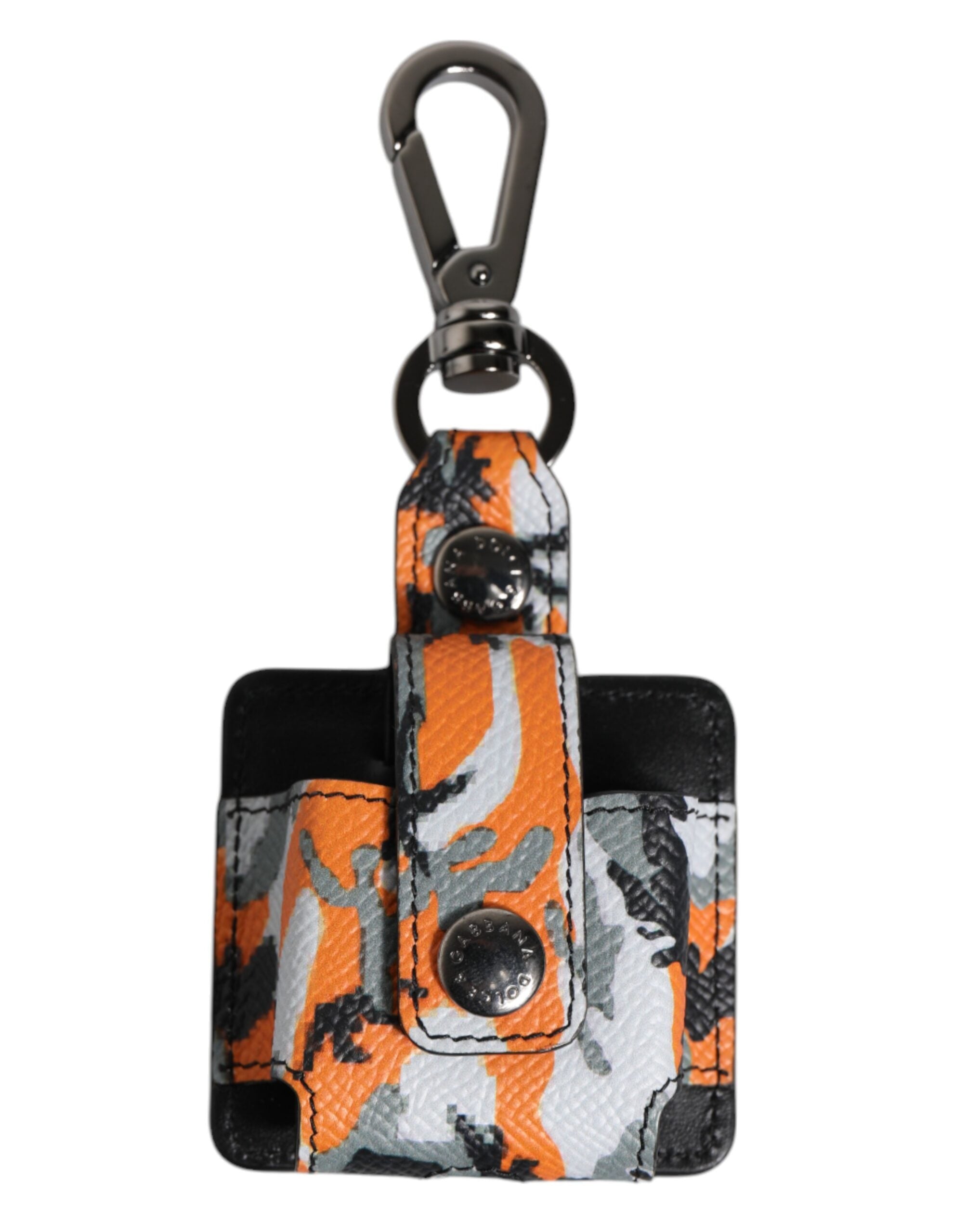 Vícebarevné maskáčové kožené pouzdro na Airpods