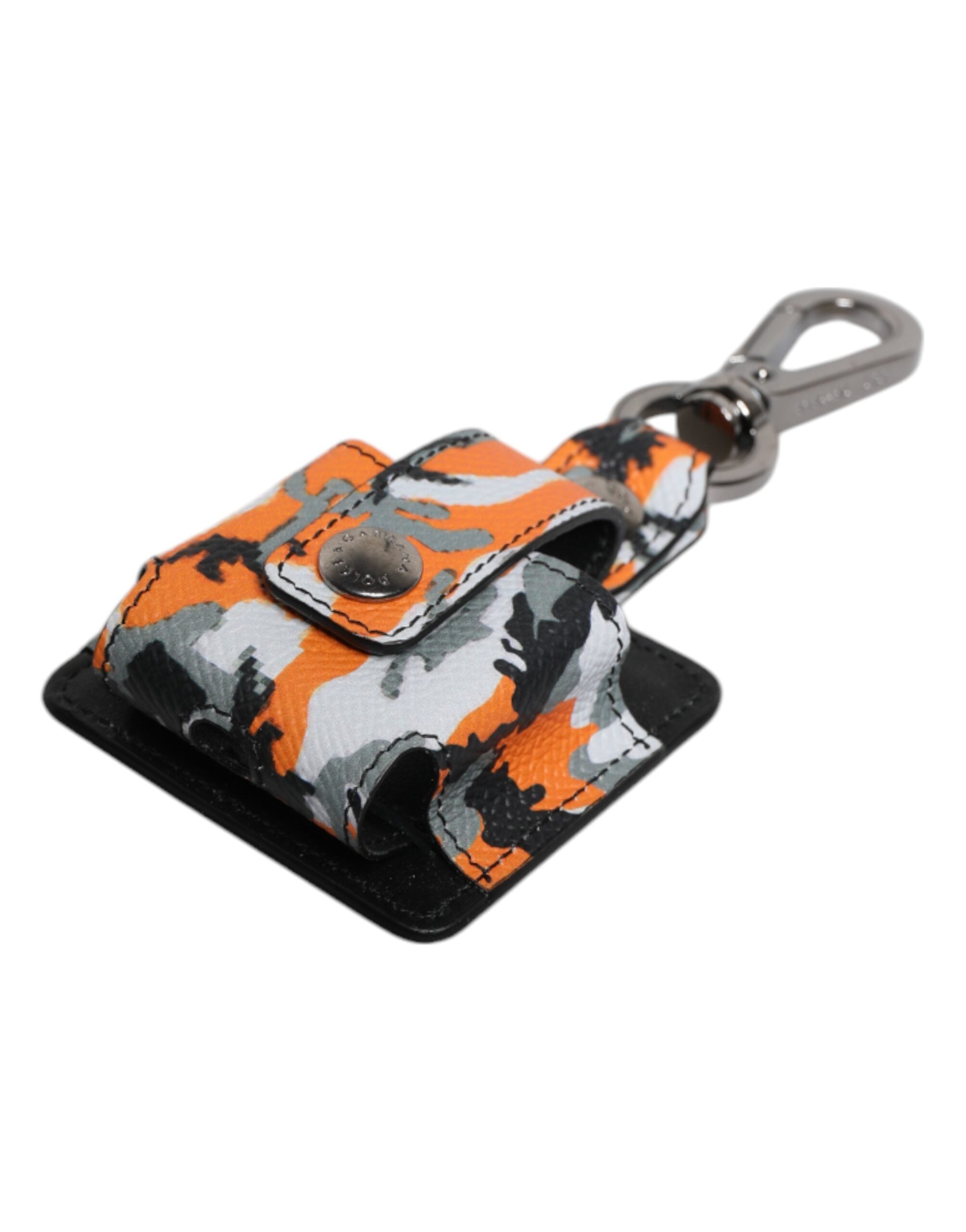 Vícebarevné maskáčové kožené pouzdro na Airpods