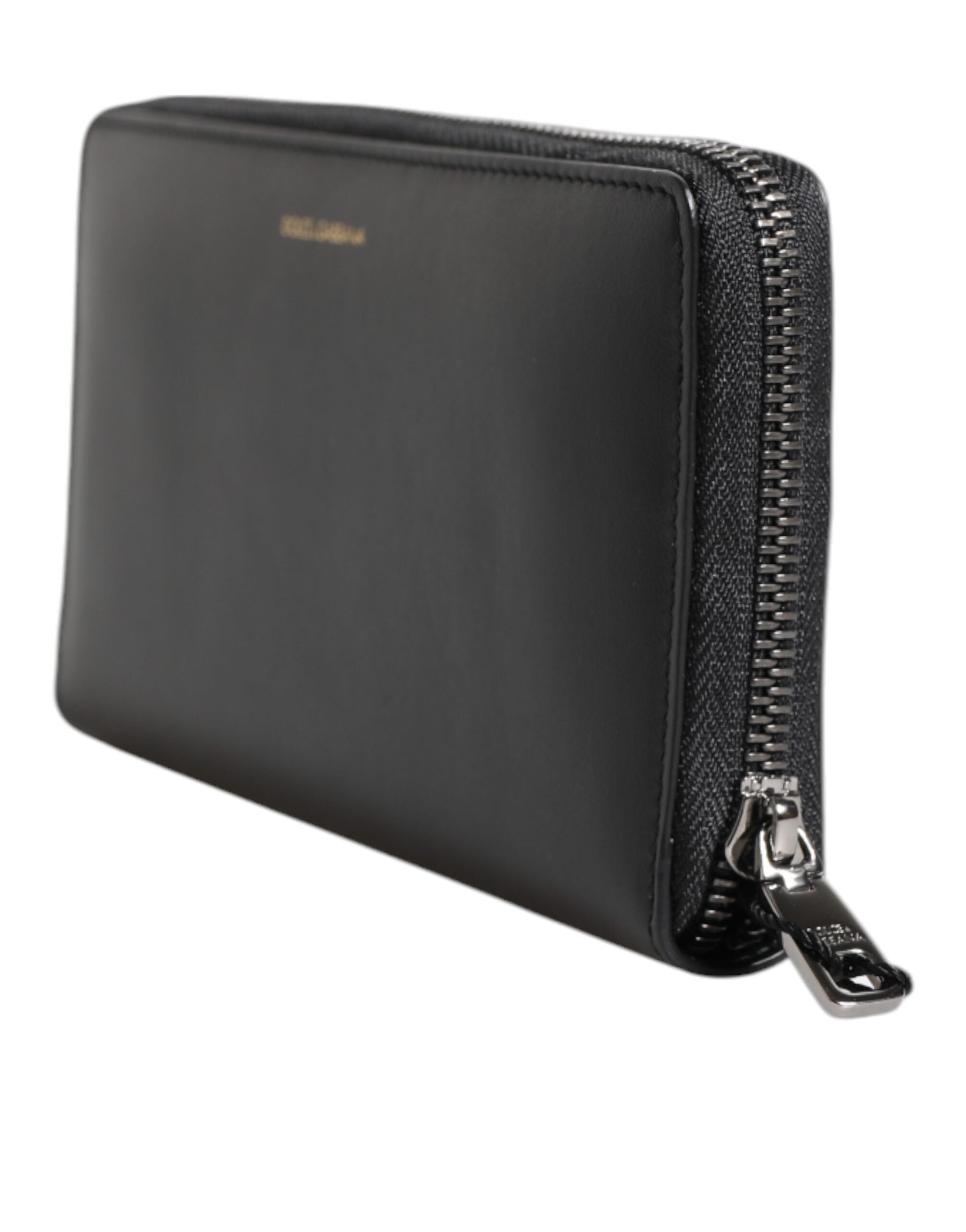 Černomodrá kontinentální peněženka s reliéfním vzorem z exotické kůže