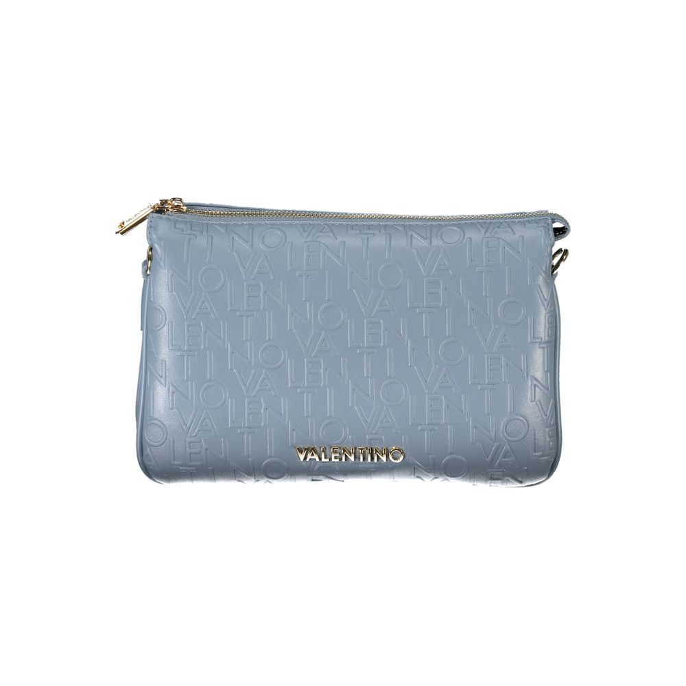 Azzurro Polyurethane Women Handbag