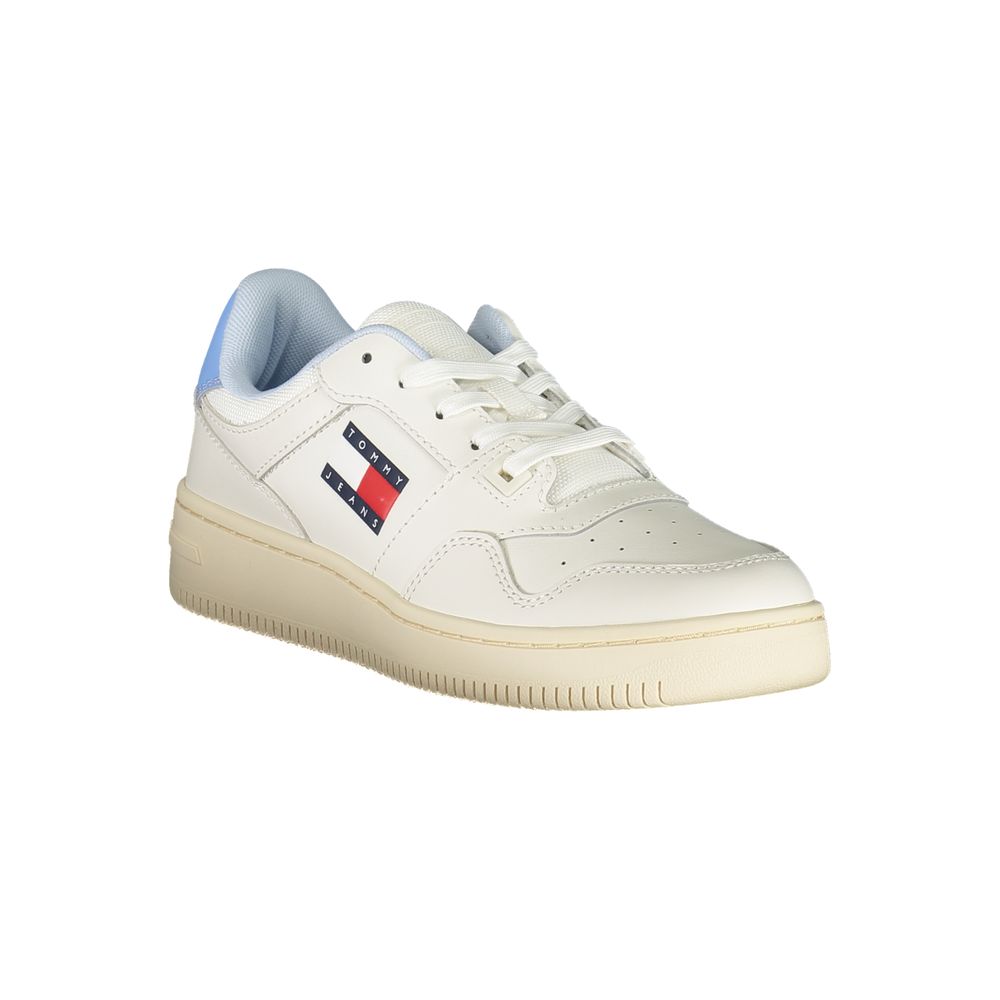 White Leather Women Sneaker