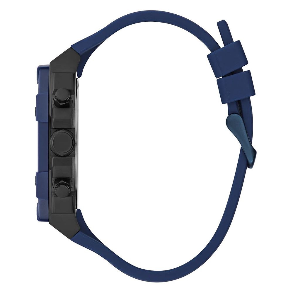 Modré syntetické hodinky