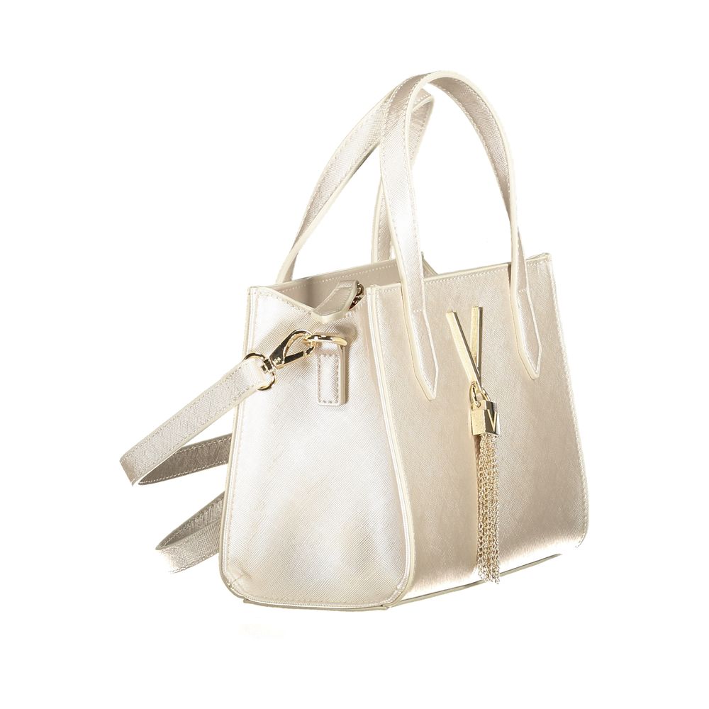 Grigio Polyurethane Women Handbag