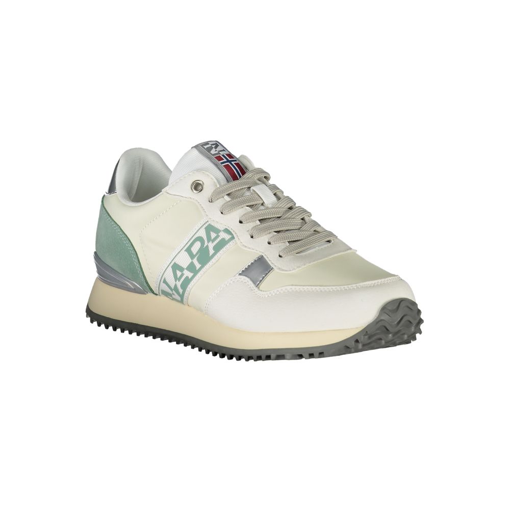 Bianco Polyester Women Sneaker