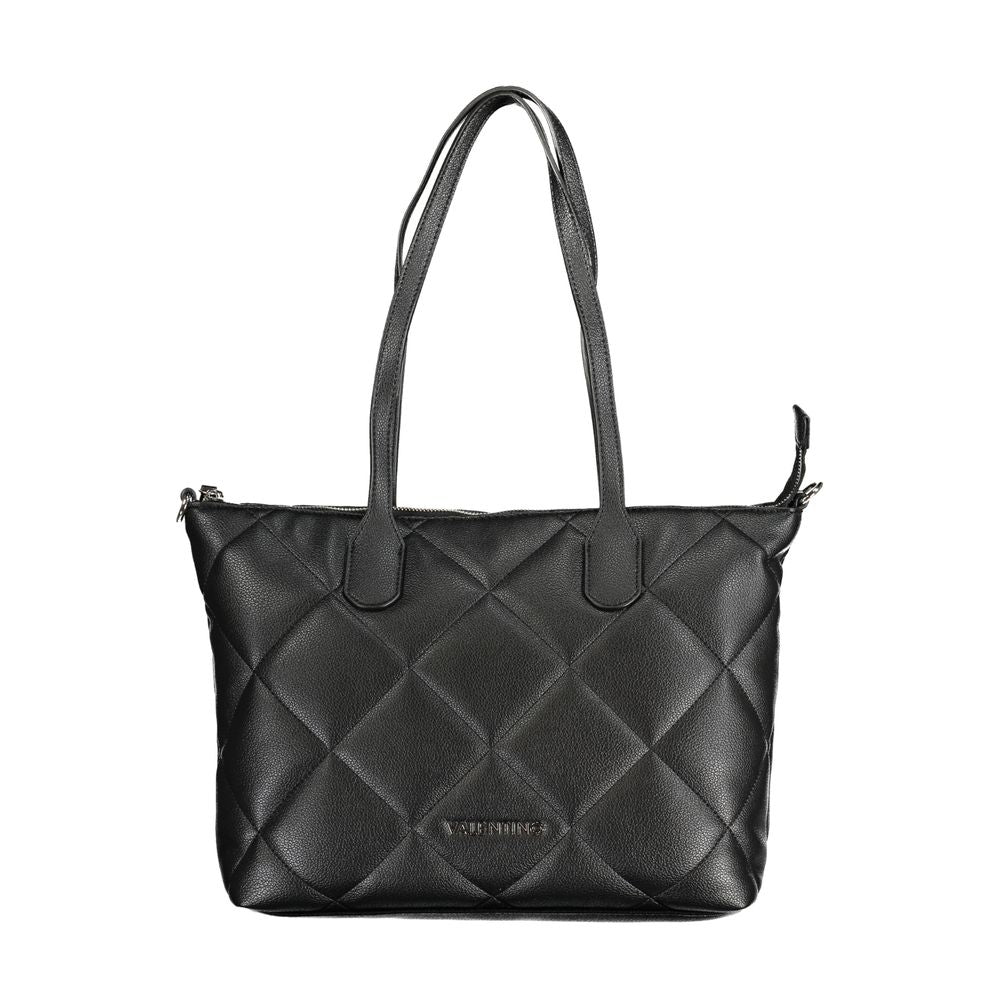 Nero Polyurethane Women Handbag
