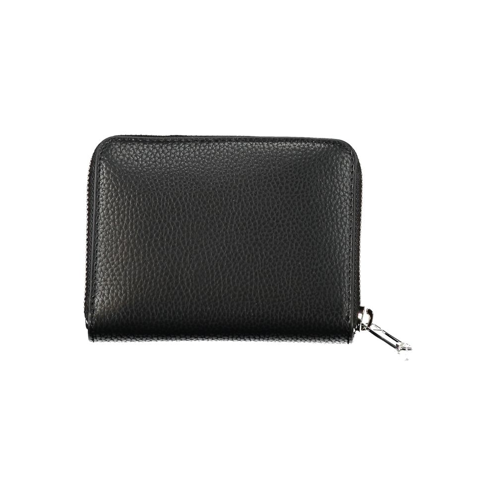 Nero Poliuretano Women Wallet