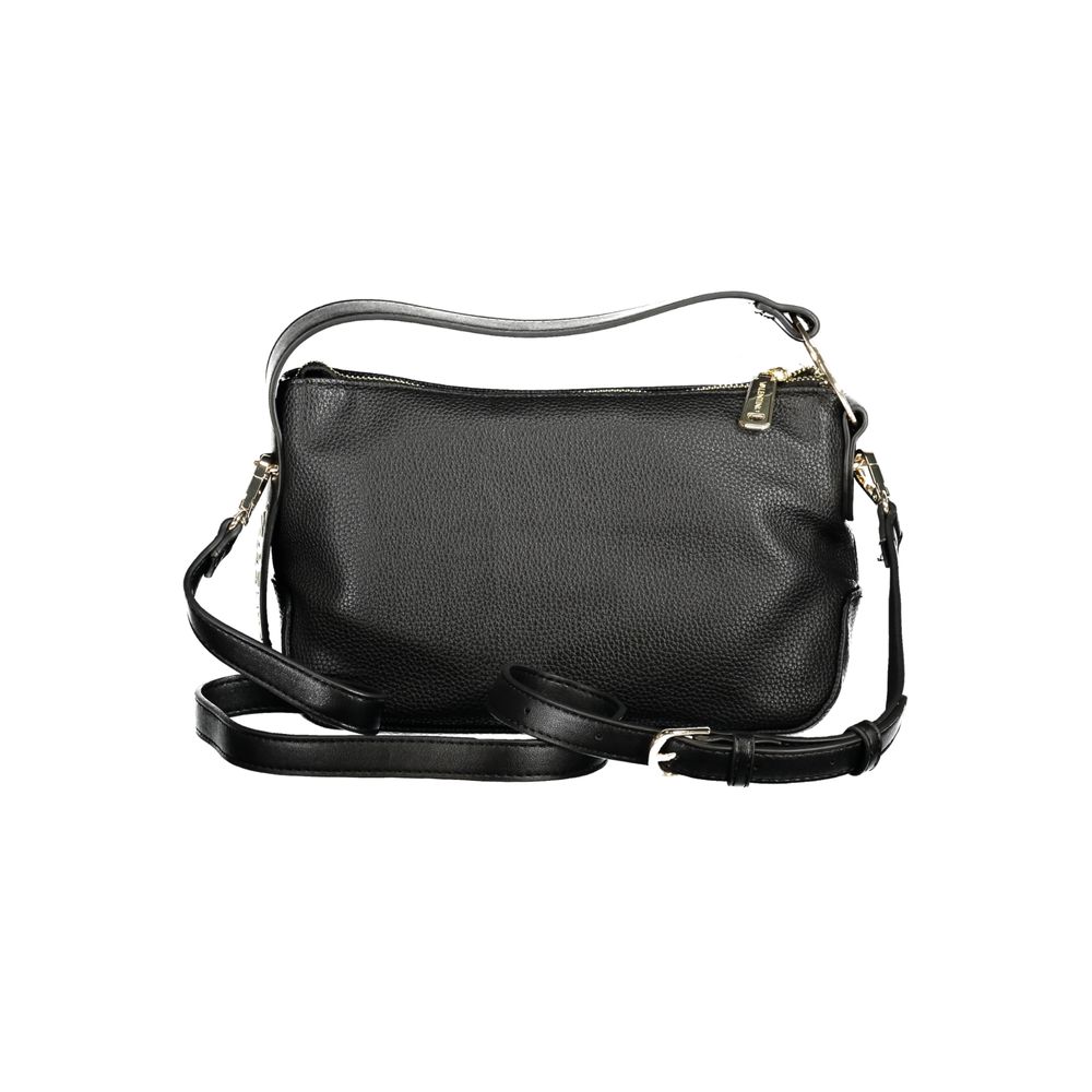 "Nero Polyurethane Women Handbag"