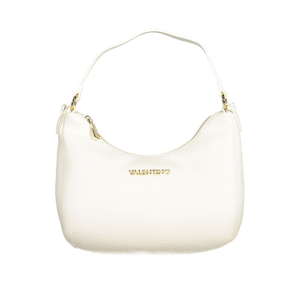 White Polyethylene Women Handbag