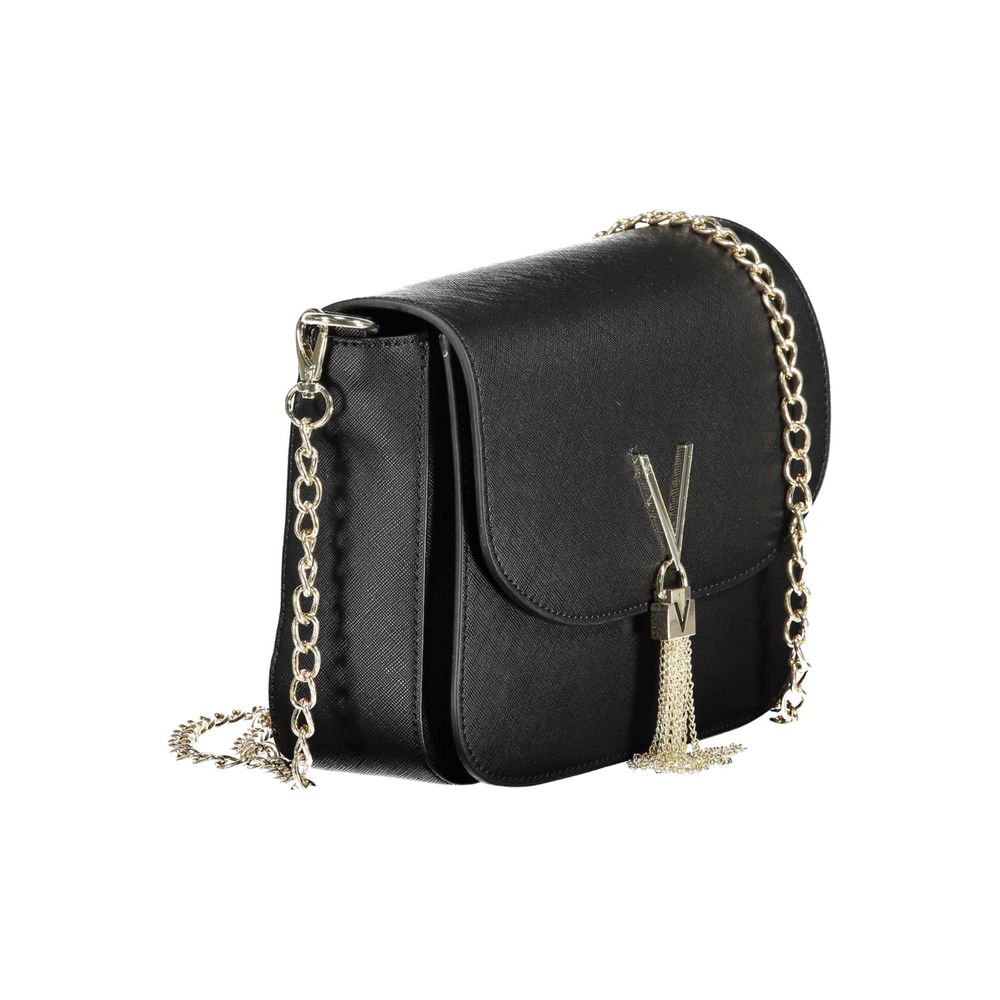 Nero Polyurethane Women Handbag