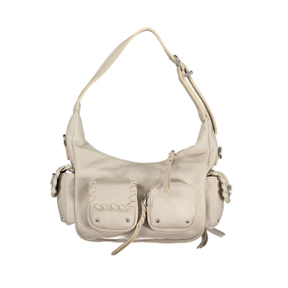 Bianco Poliuretano Women Handbag