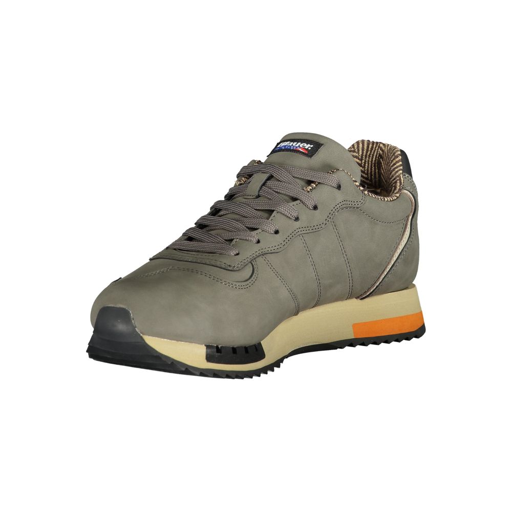 Grigio Poliuretano Men Sneaker