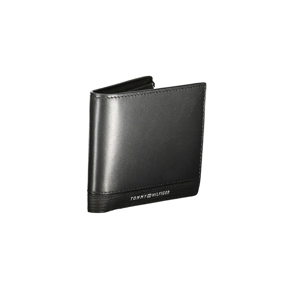 Black Leather Men Wallet