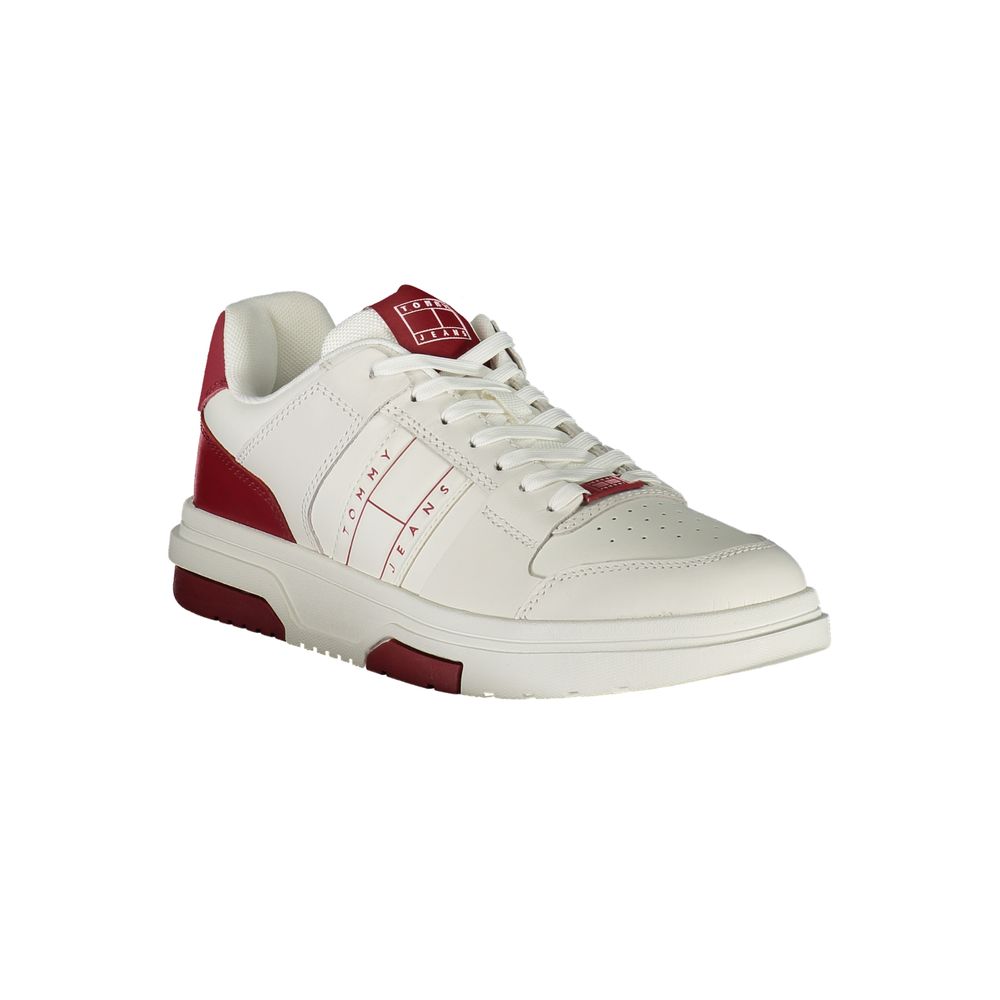 Red Leather Men Sneaker
