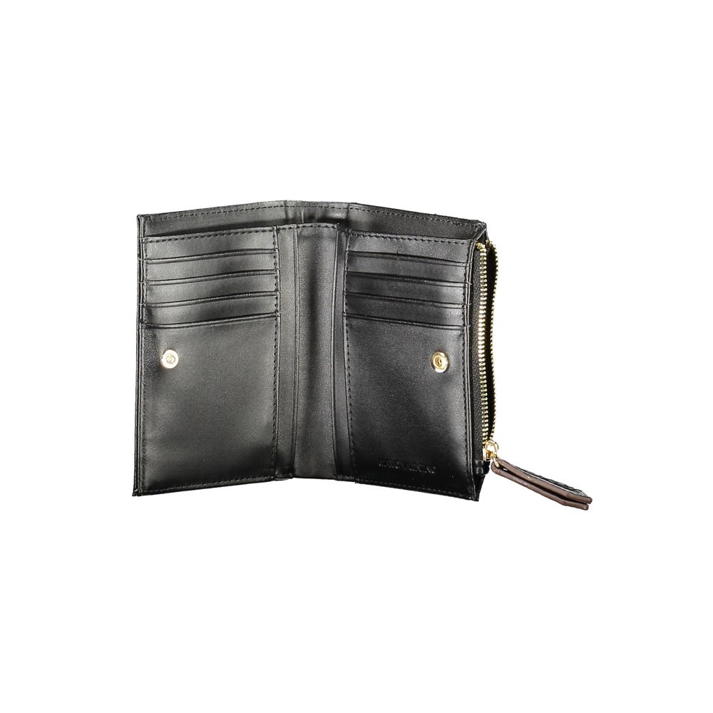 Black Polyethylene Women Wallet