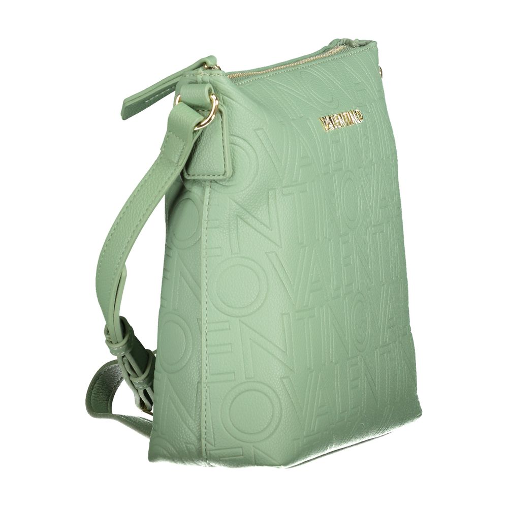 Green Polyethylene Women Handbag