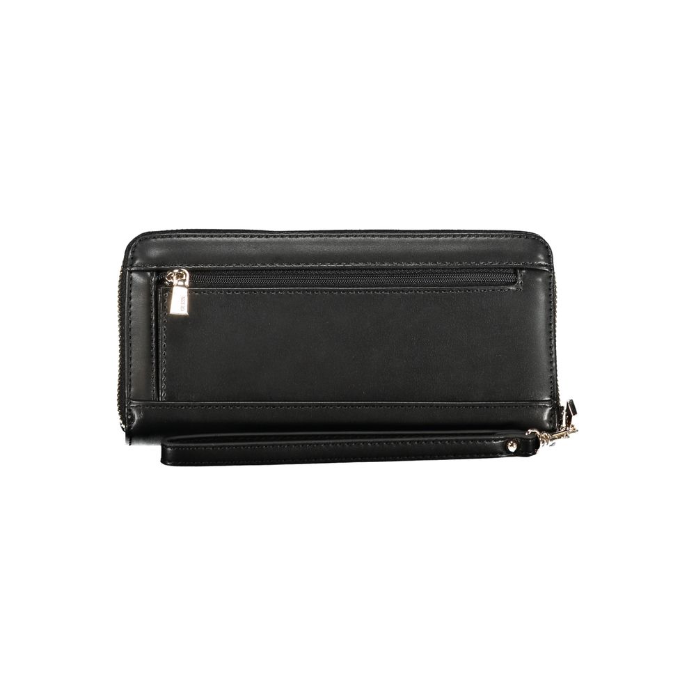 Nero Polyurethane Women Wallet