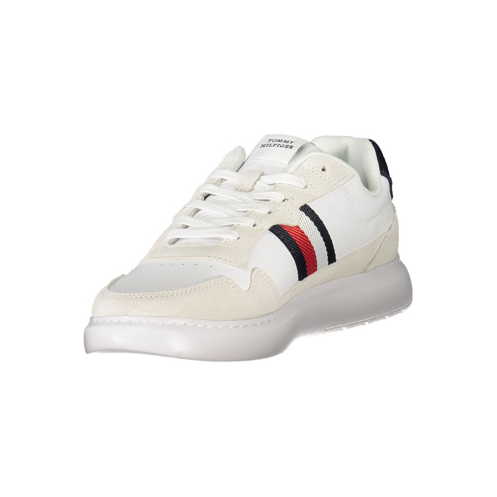 White Leather Men Sneaker