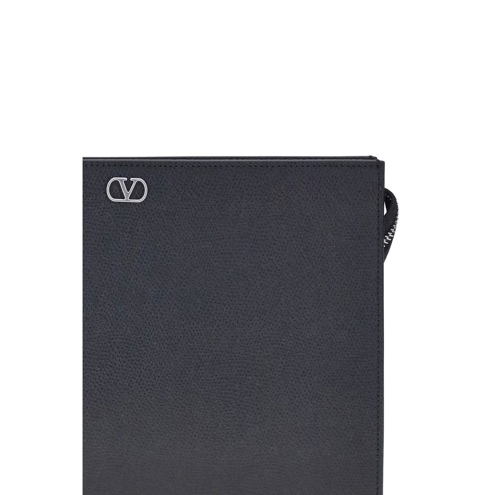 Black Calf Leather Bos Taurus Wallet