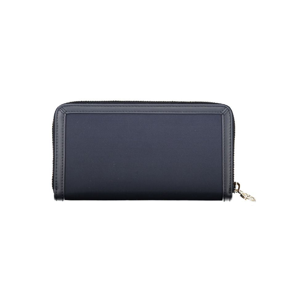 Blu Polyester Women Wallet