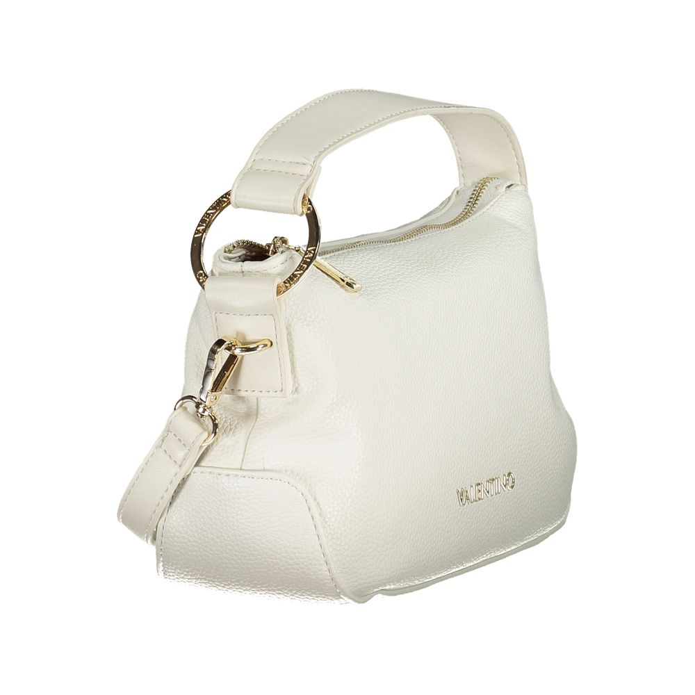 White Polyethylene Women Handbag