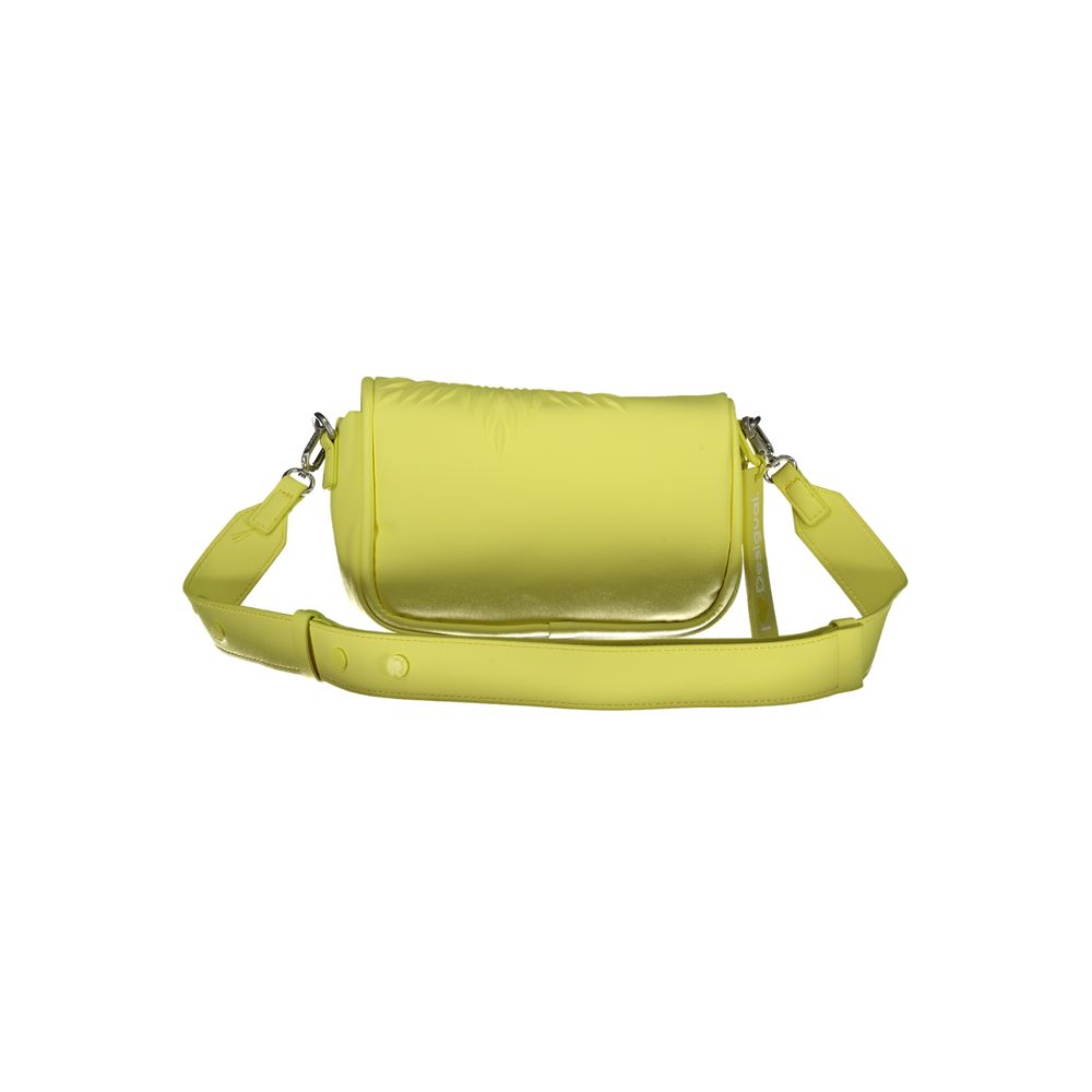 Giallo Polyurethane Women Handbag