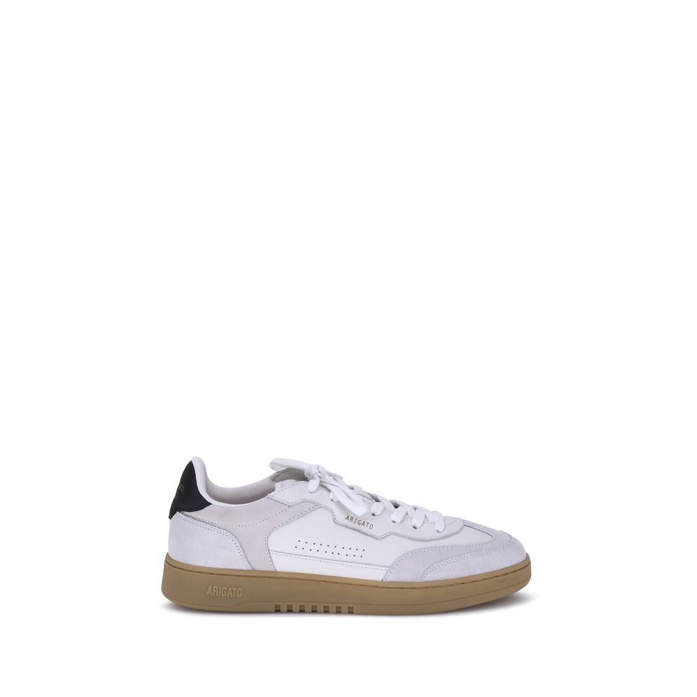 White Calf Leather Bos Taurus Low Top Sneakers