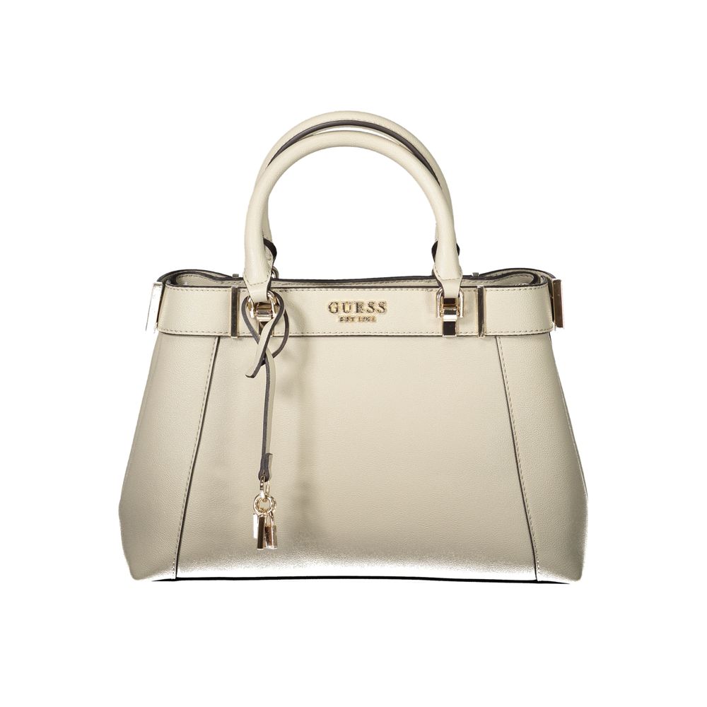 Béžová polyethylenová kabelka