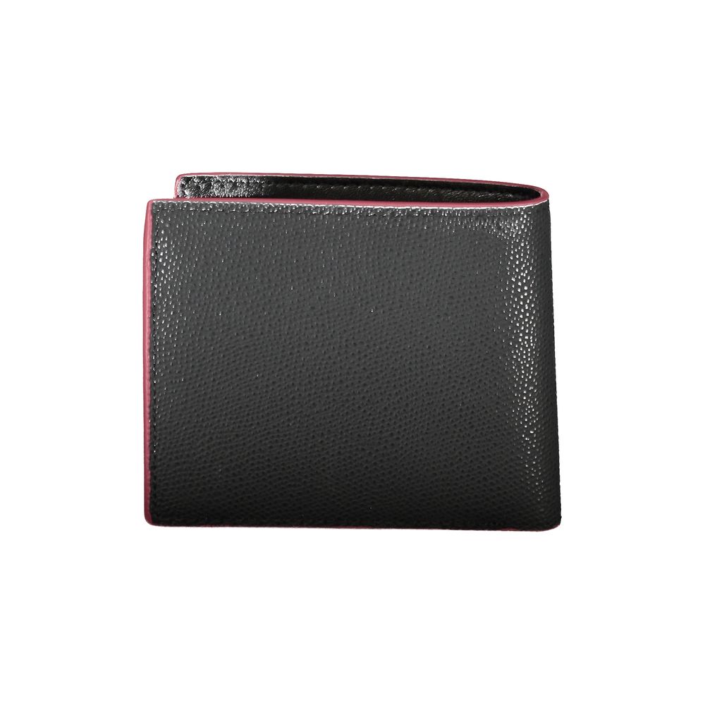 Black Leather Men Wallet