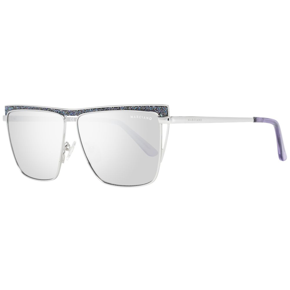 Silver Metal Sunglasses