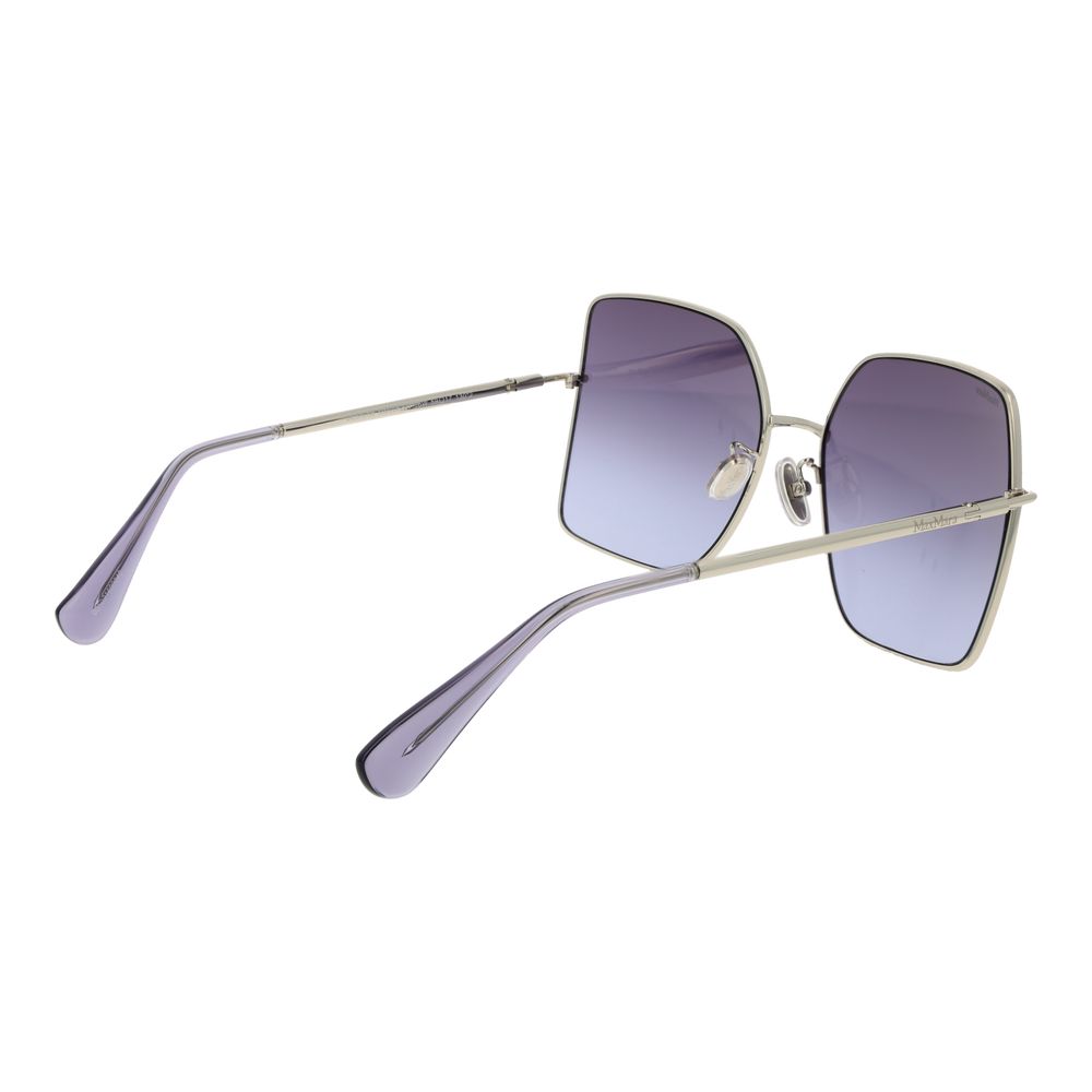 Stříbrné kovové sluneční brýle