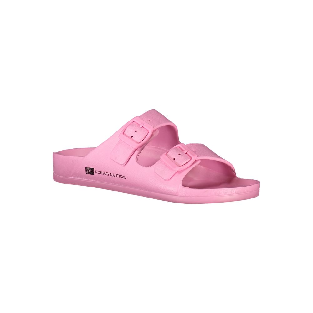Pink Plastic Women Sandal