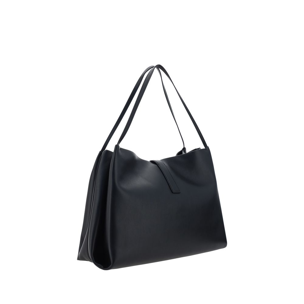 Black Calf Leather Bos Taurus Handbag