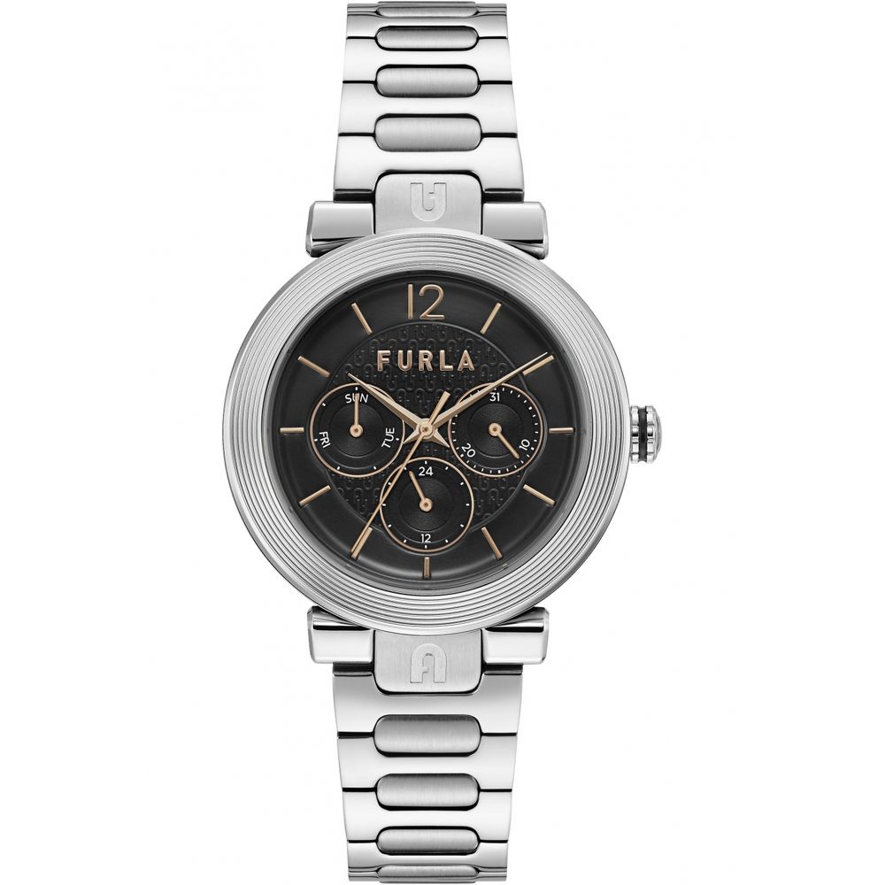 Gray Stainless Steel Bracelet Watch