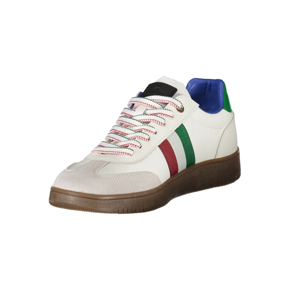 White Leather Men Sneaker