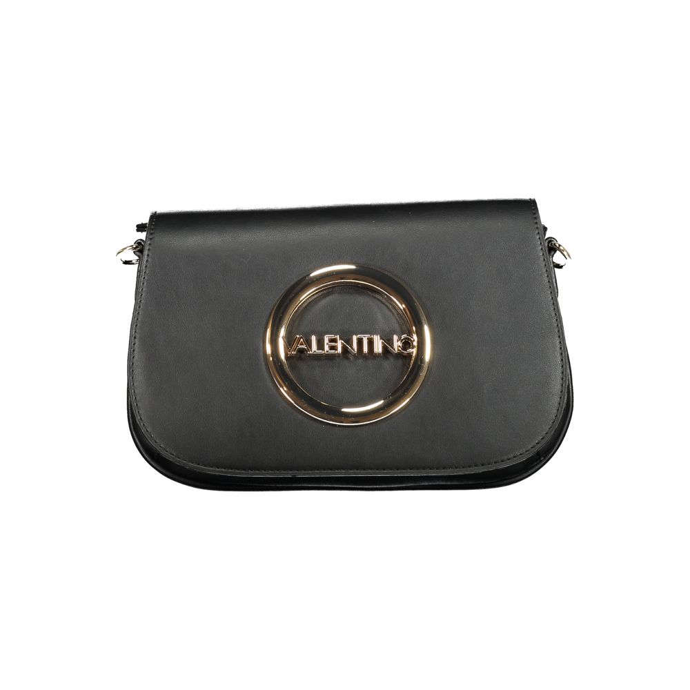 Nero Polyurethane Women Handbag
