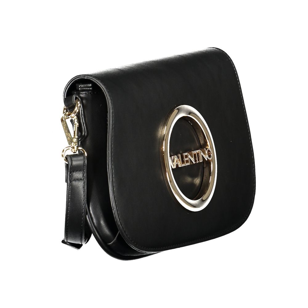 Nero Polyurethane Women Handbag